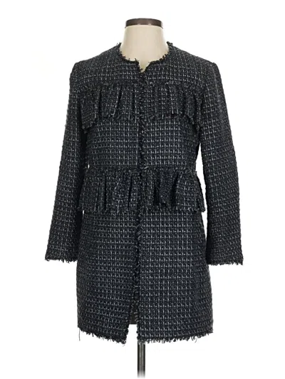 Pre-owned Ann Taylor Coat In Gray