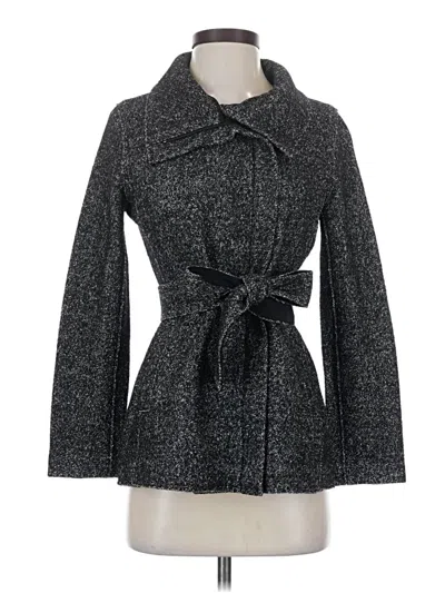 Pre-owned Ann Taylor Coat In Gray
