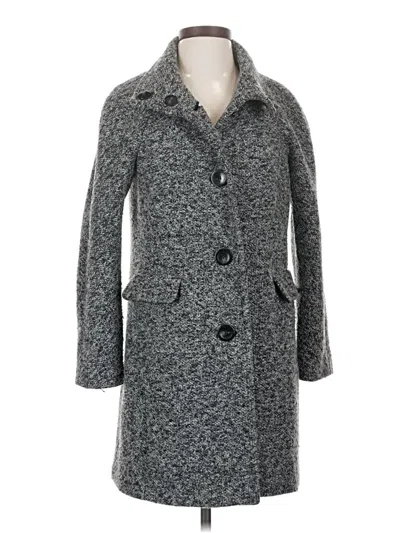 Pre-owned Ann Taylor Coat In Gray