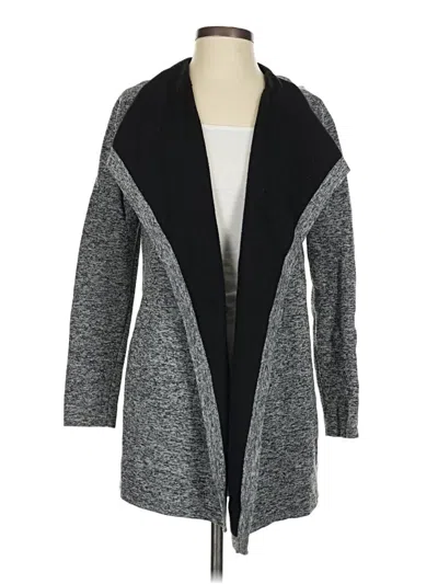 Pre-owned Ann Taylor Coat In Gray