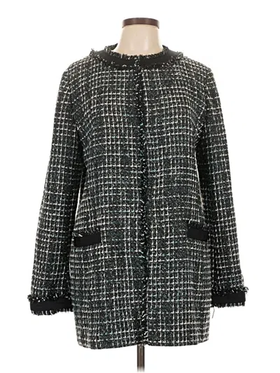 Pre-owned Ann Taylor Coat In Gray
