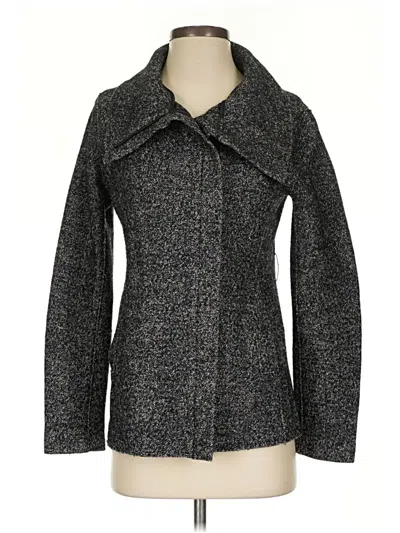 Pre-owned Ann Taylor Coat In Gray