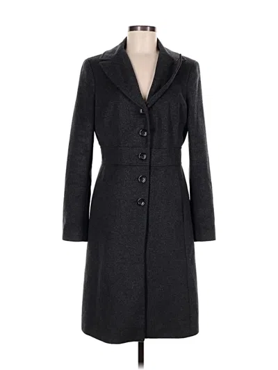 Pre-owned Ann Taylor Coat In Gray