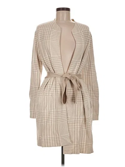 Pre-owned Ann Taylor Coat In Ivory