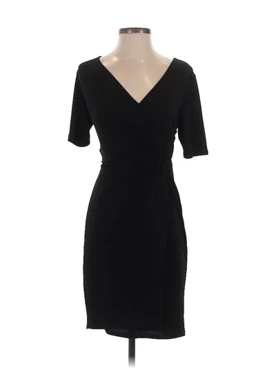 Pre-owned Ann Taylor Cocktail Dress In Black