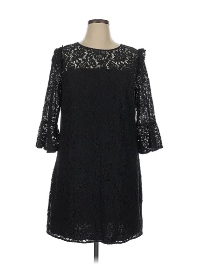Pre-owned Ann Taylor Cocktail Dress In Black