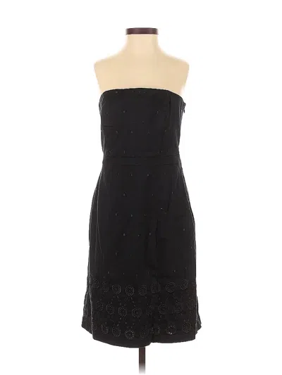 Pre-owned Ann Taylor Cocktail Dress In Black