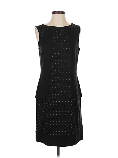 Pre-owned Ann Taylor Cocktail Dress In Black