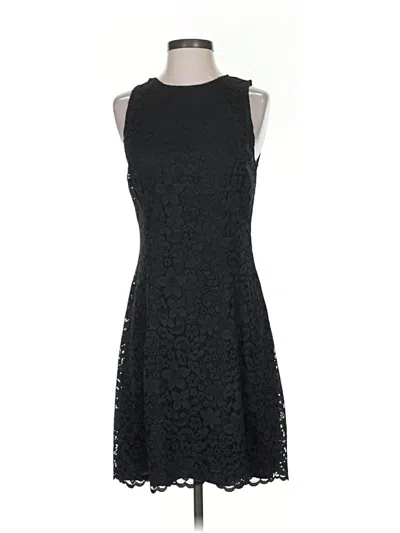 Pre-owned Ann Taylor Cocktail Dress In Black