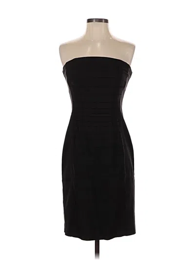 Pre-owned Ann Taylor Cocktail Dress In Black