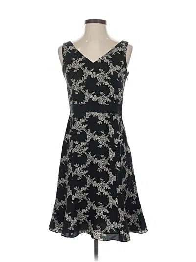 Pre-owned Ann Taylor Cocktail Dress In Black