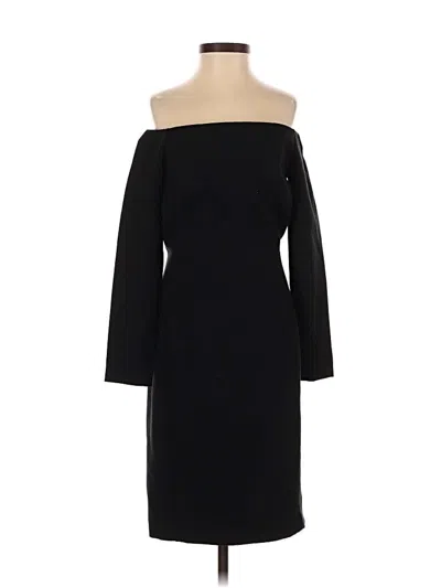 Pre-owned Ann Taylor Cocktail Dress In Black