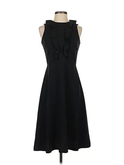 Pre-owned Ann Taylor Cocktail Dress In Black