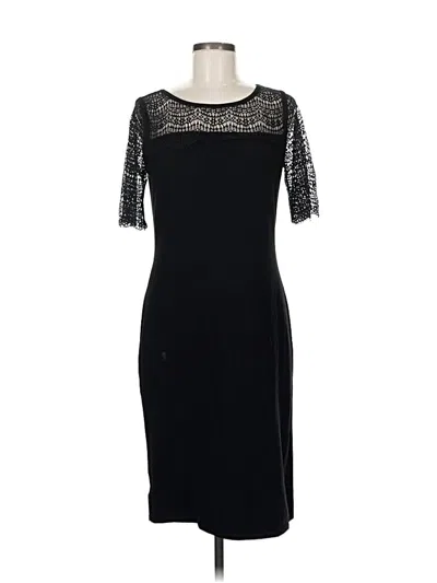 Pre-owned Ann Taylor Cocktail Dress In Black