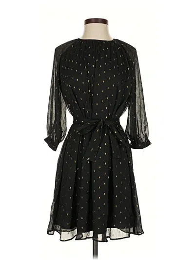 Pre-owned Ann Taylor Cocktail Dress In Black