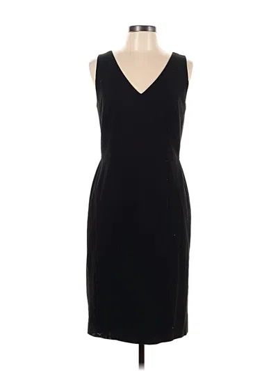 Pre-owned Ann Taylor Cocktail Dress In Black
