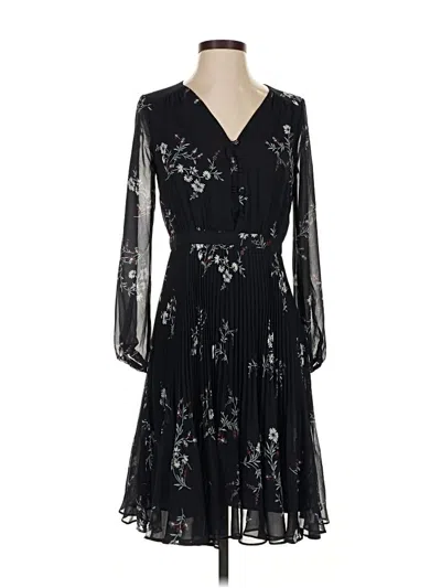 Pre-owned Ann Taylor Cocktail Dress In Black