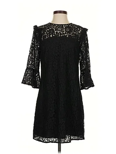 Pre-owned Ann Taylor Cocktail Dress In Black