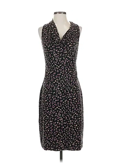 Pre-owned Ann Taylor Cocktail Dress In Black