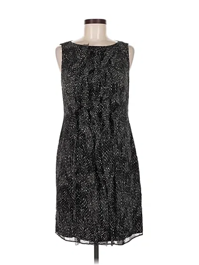 Pre-owned Ann Taylor Cocktail Dress In Black