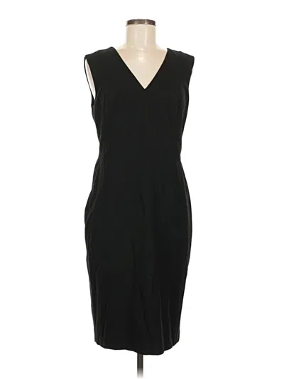 Pre-owned Ann Taylor Cocktail Dress In Black