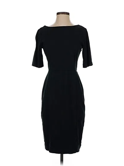Pre-owned Ann Taylor Cocktail Dress In Black