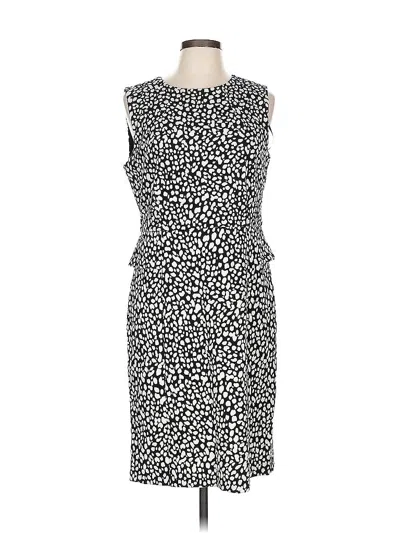 Pre-owned Ann Taylor Cocktail Dress In Black