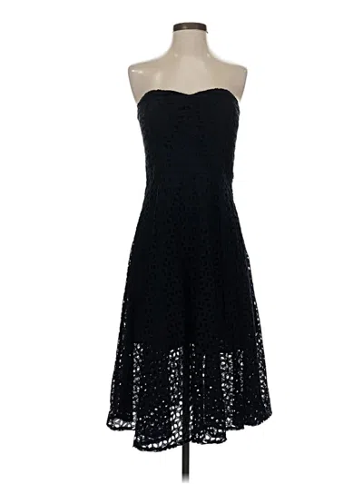 Pre-owned Ann Taylor Cocktail Dress In Black