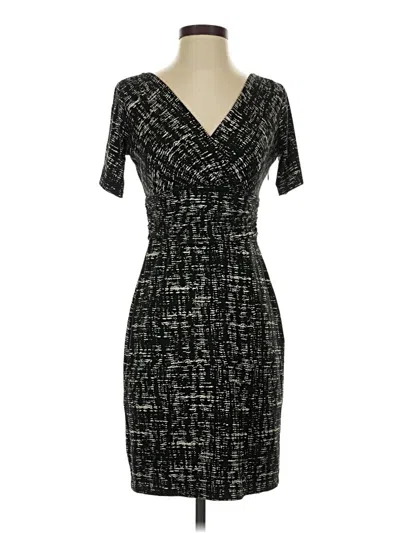 Pre-owned Ann Taylor Cocktail Dress In Black