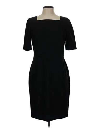 Pre-owned Ann Taylor Cocktail Dress In Black