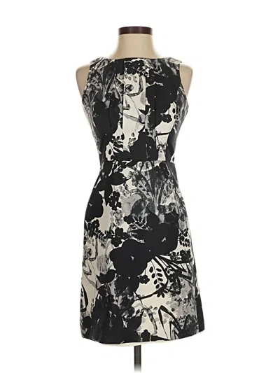 Pre-owned Ann Taylor Cocktail Dress In Black