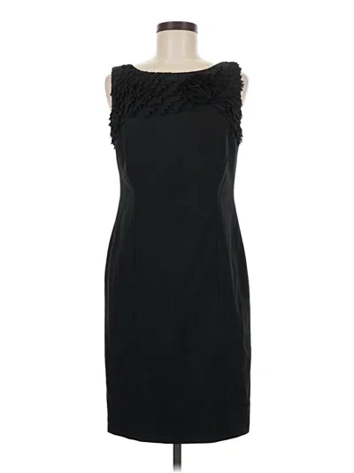 Pre-owned Ann Taylor Cocktail Dress In Black