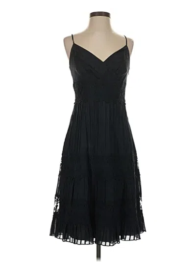 Pre-owned Ann Taylor Cocktail Dress In Black