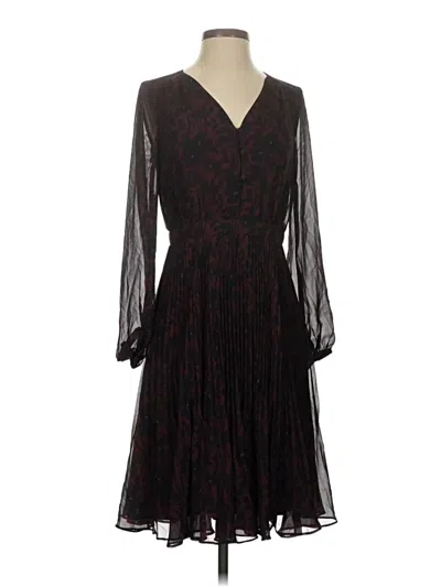 Pre-owned Ann Taylor Cocktail Dress In Black