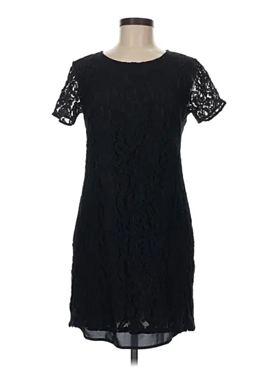 Pre-owned Ann Taylor Cocktail Dress In Black