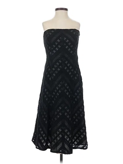 Pre-owned Ann Taylor Cocktail Dress In Black
