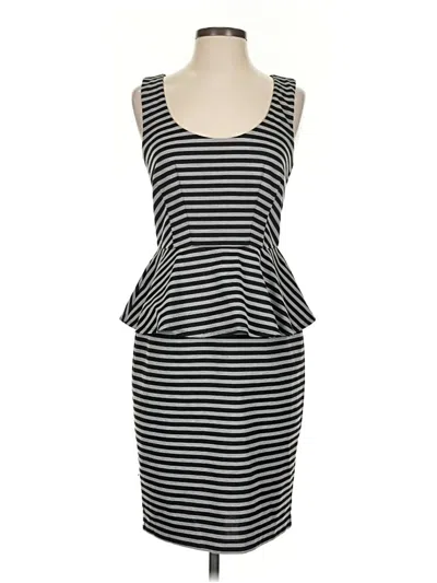 Pre-owned Ann Taylor Cocktail Dress In Black