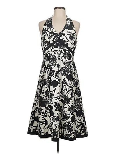 Pre-owned Ann Taylor Cocktail Dress In Black