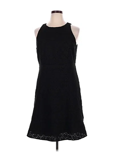 Pre-owned Ann Taylor Cocktail Dress In Black