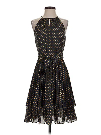 Pre-owned Ann Taylor Cocktail Dress In Black
