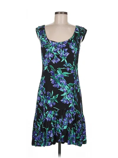 Pre-owned Ann Taylor Cocktail Dress In Blue
