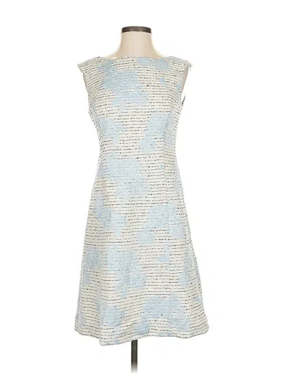 Pre-owned Ann Taylor Cocktail Dress In Blue