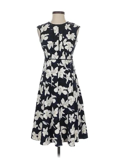 Pre-owned Ann Taylor Cocktail Dress In Blue