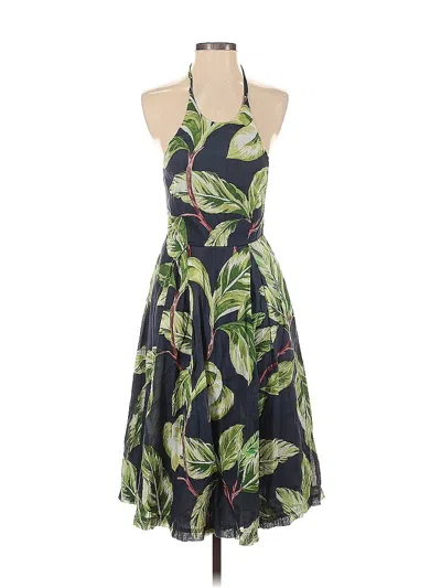 Pre-owned Ann Taylor Cocktail Dress In Blue