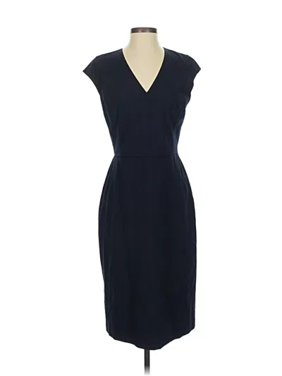 Pre-owned Ann Taylor Cocktail Dress In Blue