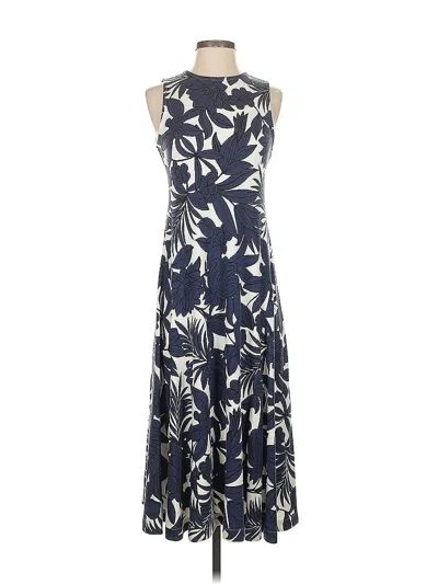 Pre-owned Ann Taylor Cocktail Dress In Blue