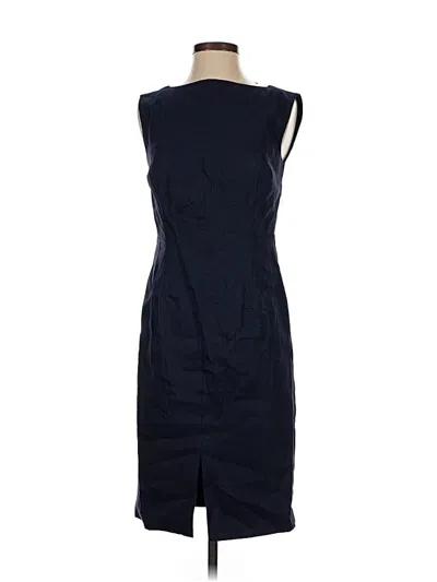 Pre-owned Ann Taylor Cocktail Dress In Blue