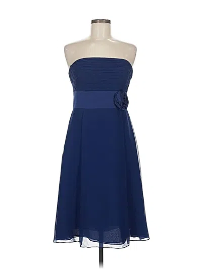 Ann Taylor Cocktail Dress In Blue