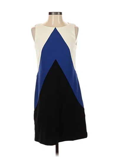 Pre-owned Ann Taylor Cocktail Dress In Blue