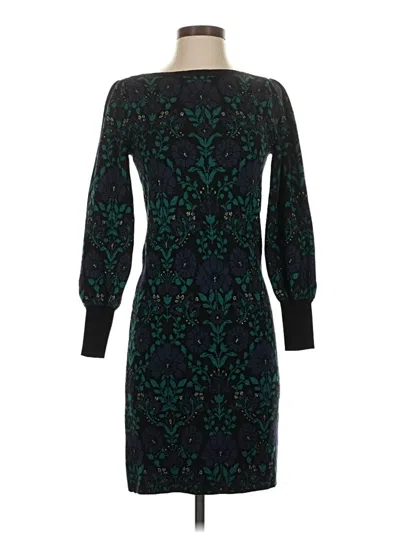Pre-owned Ann Taylor Cocktail Dress In Blue